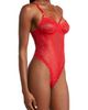Coquette Coquette Lace & Mesh Teddy - 4