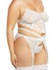 Coquette Coquette Lace Bra, Garter Belt & G-String Thong Set - 3