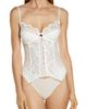 Coquette Coquette Lace Bustier Underwire Bra - 1