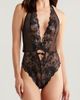 Coquette Coquette Lace Open Gusset Teddy - 2