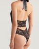 Coquette Coquette Lace Open Gusset Teddy - 3