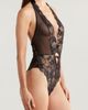 Coquette Coquette Lace Open Gusset Teddy - 4
