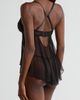 Coquette Coquette Lace Underwire Babydoll Chemise & G-String Set - 2