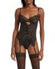 Coquette Coquette Lace Underwire Bustier, Garter & Thong Set - 1