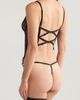 Coquette Coquette Mesh Underwire Bustier & G-String Set - 2