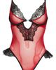Coquette Coquette Open Gusset Mesh Teddy - 1