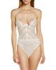 Coquette Coquette Strappy Lace Trim Teddy - 1