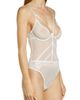 Coquette Coquette Strappy Lace Trim Teddy - 3