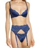 Coquette Coquette Underwire Bra, Garter Belt & Thong Set - 1