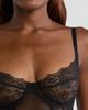Coquette Coquette Underwire Lace & Mesh Teddy - 5