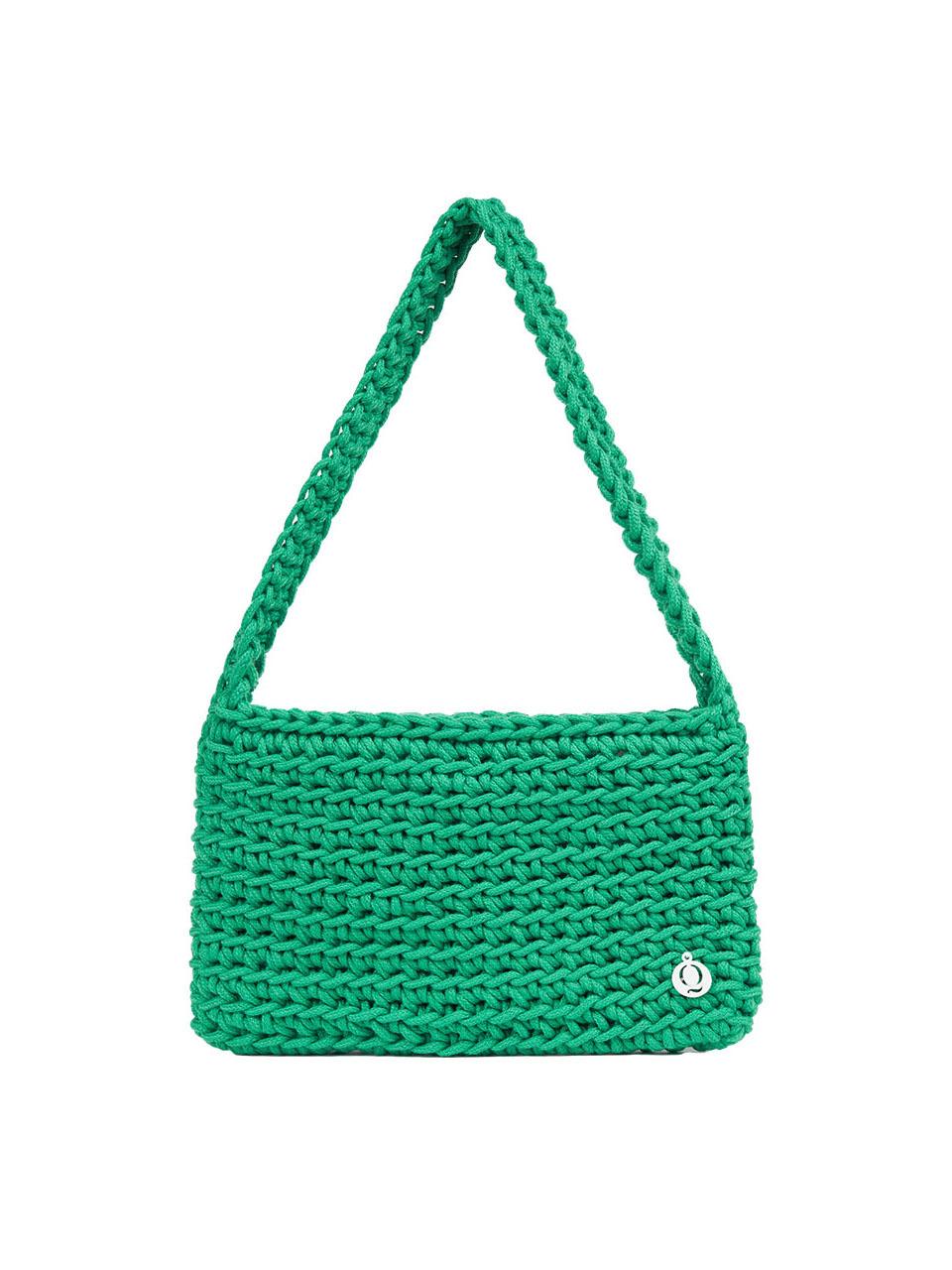 CORALIQUE Knit Mini Bag [Green]