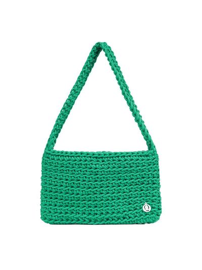 CORALIQUE Knit Mini Bag [Green]