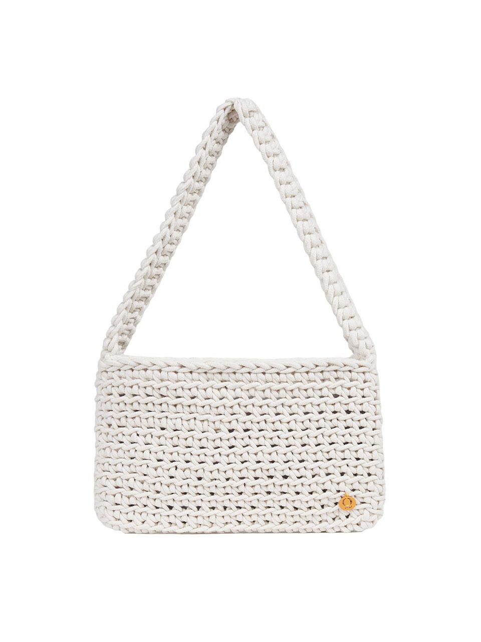 CORALIQUE Knit Mini Bag [Ivory]