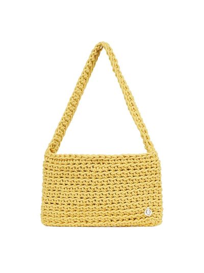 CORALIQUE Knit Mini Bag [Yellow]
