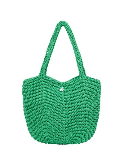 CORALIQUE Knit Shoulder Bag [Green]