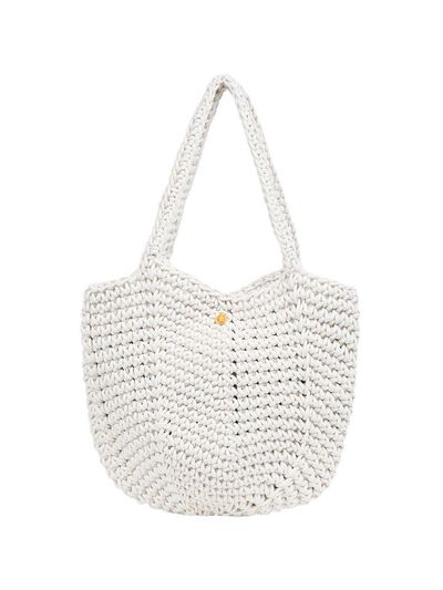 CORALIQUE Knit Shoulder Bag [Ivory]