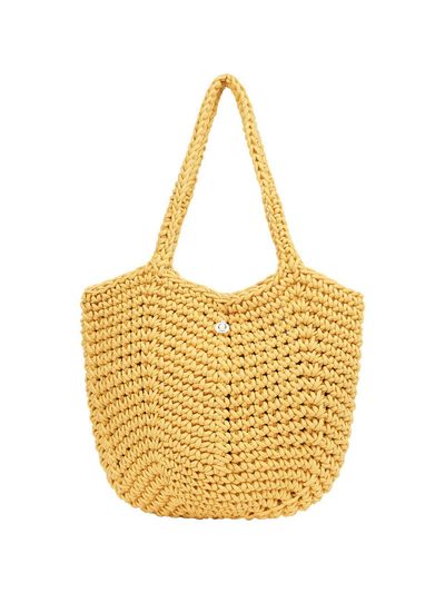 CORALIQUE Knit Shoulder Bag [Yellow]