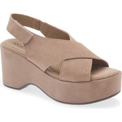 Cordani Cordani Jessie Slingback Platform Sandal