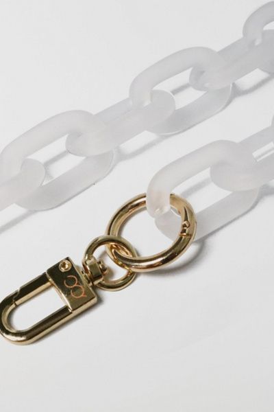 Cordée Cases Cordée Cases Icy Phone Chain in White at Urban Outfitters