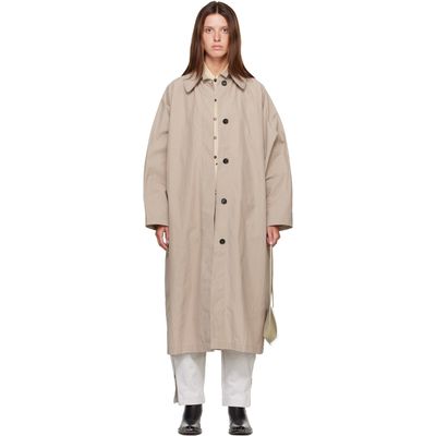 Cordera Cordera Beige Batwing Trench Coat