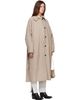 Cordera Cordera Beige Batwing Trench Coat - 2