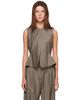 Cordera Cordera Beige Tailored Peplum Top - 1