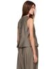 Cordera Cordera Beige Tailored Peplum Top - 3