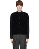 Cordera Cordera Black Mohair Waistcoat Sweater - 1