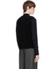 Cordera Cordera Black Mohair Waistcoat Sweater - 3