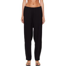 Cordera Cordera Black Viscose & Wool Lounge Pants
