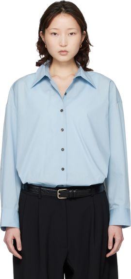 Cordera Cordera Blue Oversized Shirt