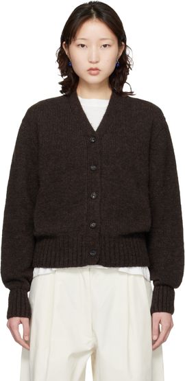 Cordera Cordera Brown Baby Alpaca Cardigan