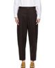 Cordera Cordera Brown Carrot Trousers - 1