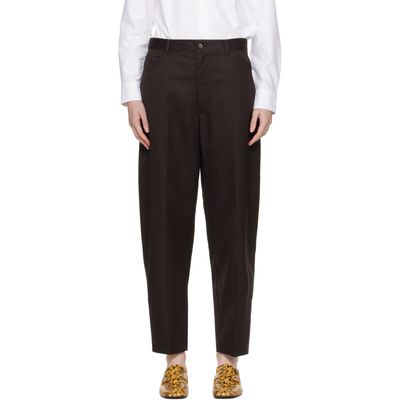 Cordera Cordera Brown Carrot Trousers