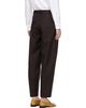 Cordera Cordera Brown Carrot Trousers - 3