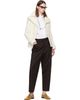 Cordera Cordera Brown Carrot Trousers - 4