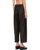 Cordera Cordera Brown Low Rise Virgin Wool Trousers - 3