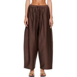 Cordera Cordera Brown Maxi Trousers