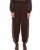 Cordera Cordera Brown Organic Cotton Sporty Lounge Pants - 1