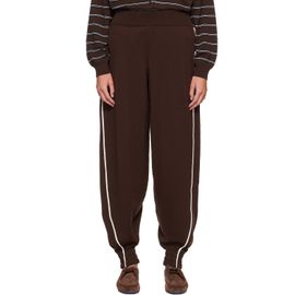 Cordera Cordera Brown Organic Cotton Sporty Lounge Pants
