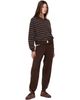 Cordera Cordera Brown Organic Cotton Sporty Lounge Pants - 4