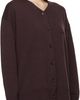 Cordera Cordera Burgundy Merino Wool Cardigan - 2