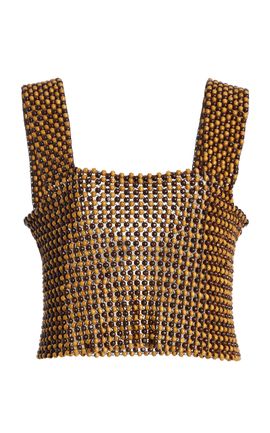 Cordera Cordera Exclusive La Isla WoodBeaded Top
