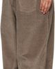 Cordera Cordera Gray Corduroy Baggy Trousers - 3
