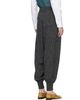 Cordera Cordera Gray Cotton Flecked Lounge Pants - 3