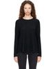 Cordera Cordera Gray Merino Wool Long-Sleeve Sweater - 1