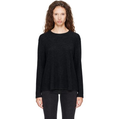 Cordera Cordera Gray Merino Wool Long-Sleeve Sweater