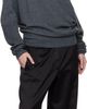 Cordera Cordera Gray Merino Wool Off-Shoulder Sweater - 4