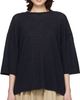 Cordera Cordera Gray Merino Wool Oversized T-shirt - 1