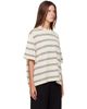 Cordera Cordera Off-White Organic Cotton Striped T-shirt - 2